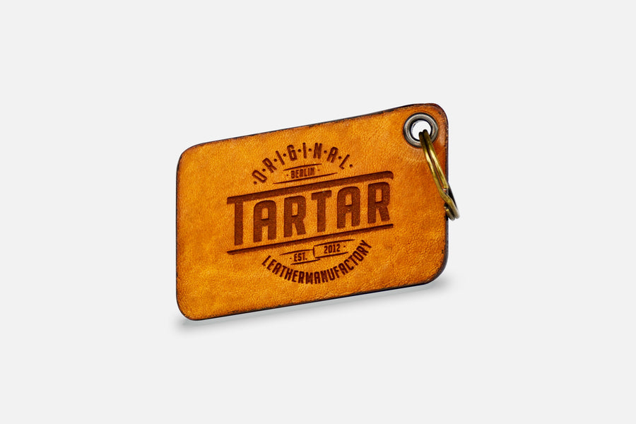 PARALLELOGRAMM - ANHÄNGER COGNAC LIGHT