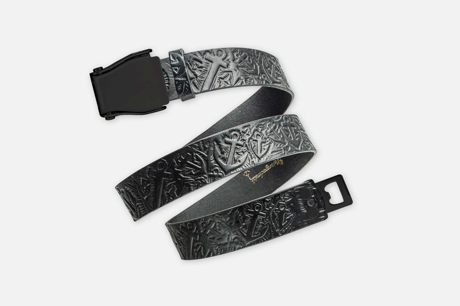 ANKER-GÜRTEL SCHWARZ/SCHWARZ