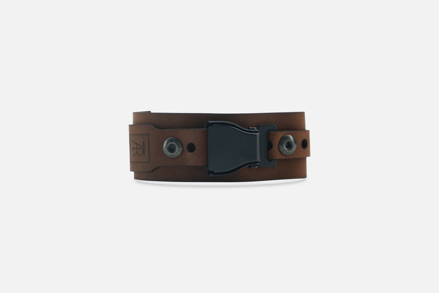 ARMBAND NUBUK BROWN/SCHWARZ