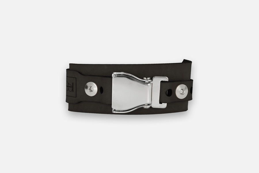 ARMBAND TOSCANA BLACK/SILBER