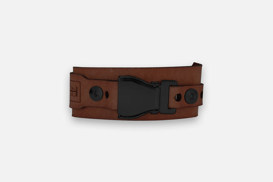 ARMBAND TOSCANA KASTANIE/SCHWARZ