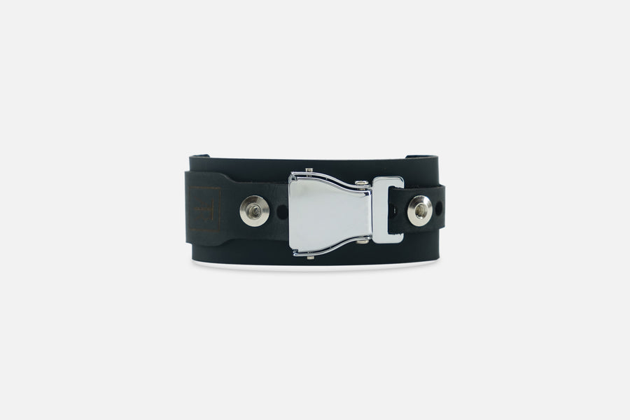ARMBAND VINTAGE BLACK/SILBER