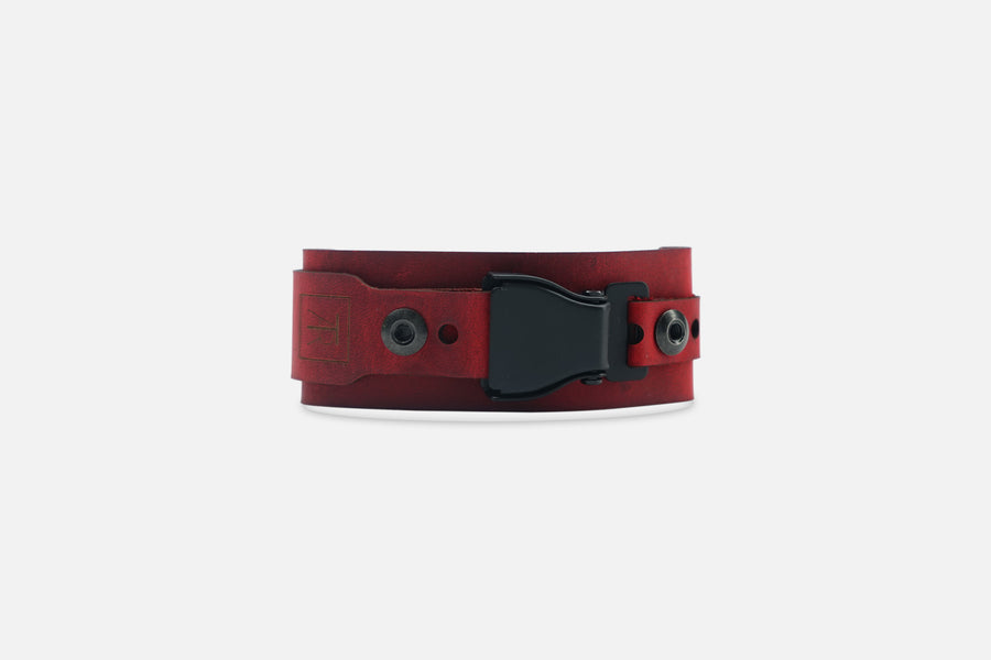 ARMBAND VINTAGE RUBIN/SCHWARZ