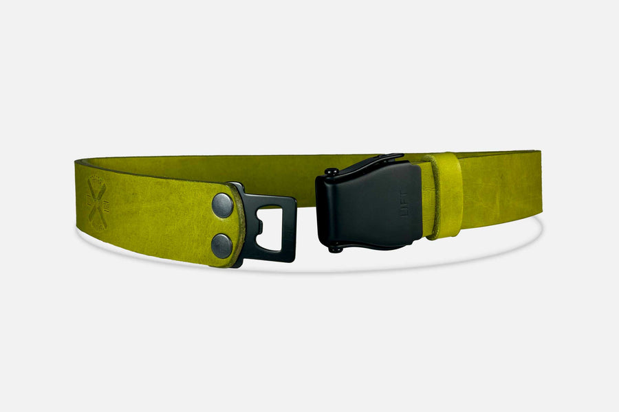 GÜRTEL BIG MATCHA/SCHWARZ