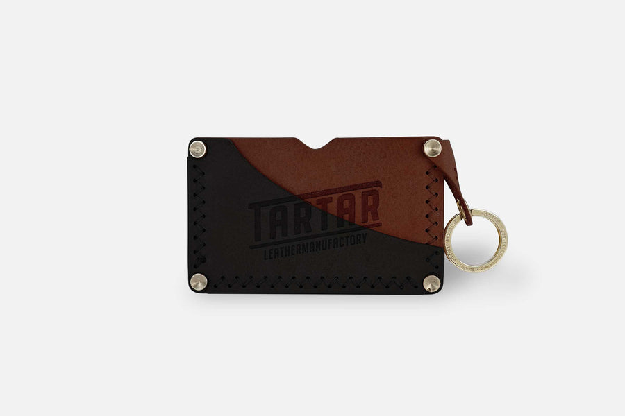 CARDHOLDER BLACK/KASTANIE