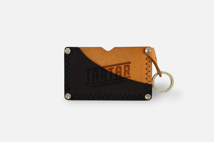 CARDHOLDER BLACK/SAND