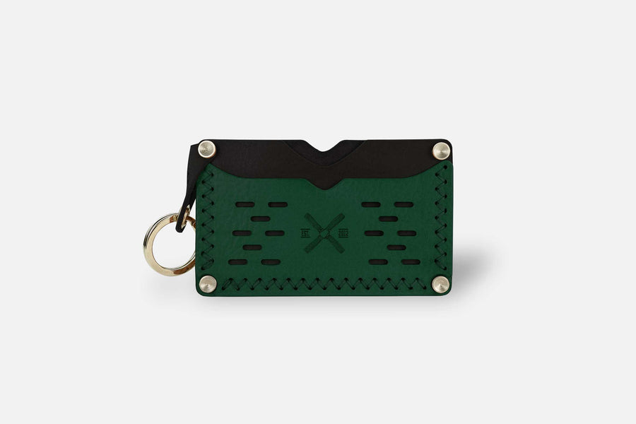 CARDHOLDER FOREST/BLACK