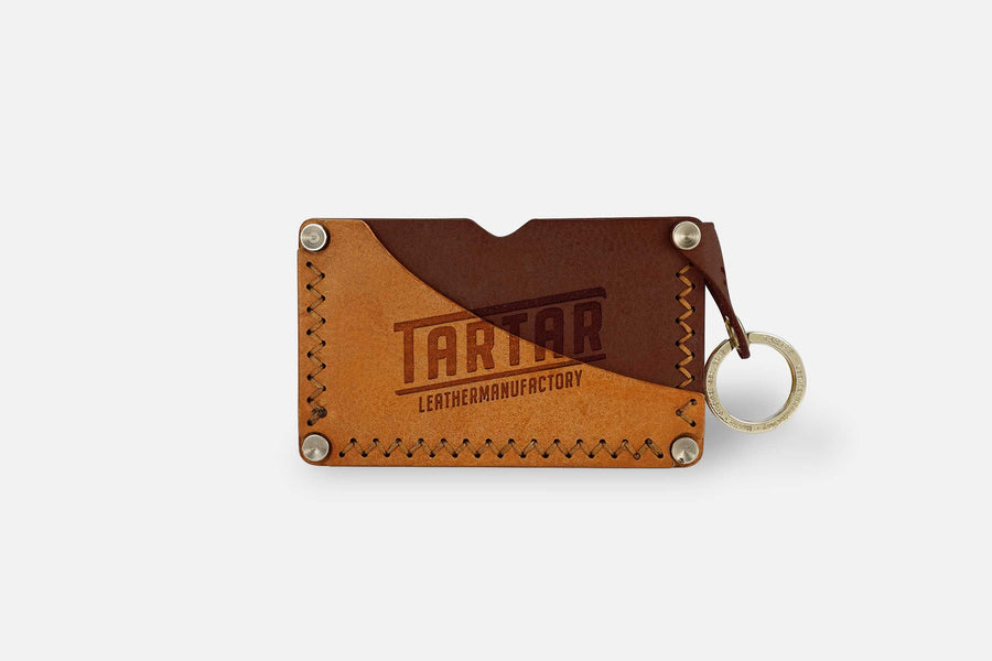 CARDHOLDER SAND/KASTANIE