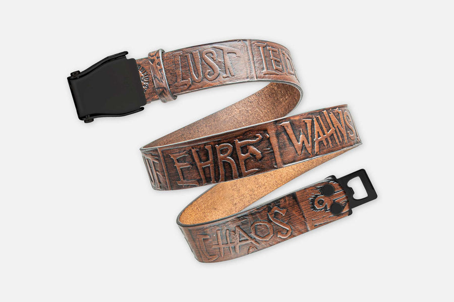 CHAOS-GÜRTEL BRAUN CLASSIC/SCHWARZ