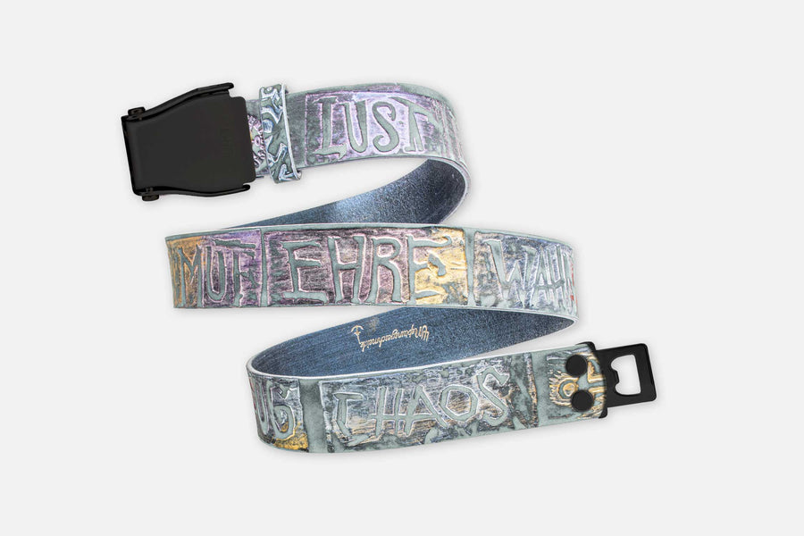 CHAOS-GÜRTEL MULTICOLOR/SCHWARZ