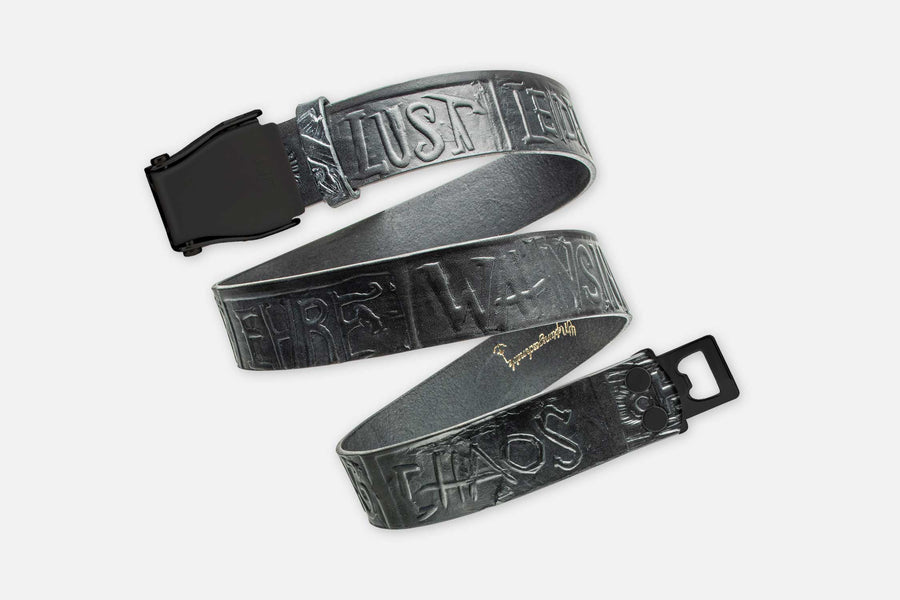 CHAOS-GÜRTEL SCHWARZ/SCHWARZ