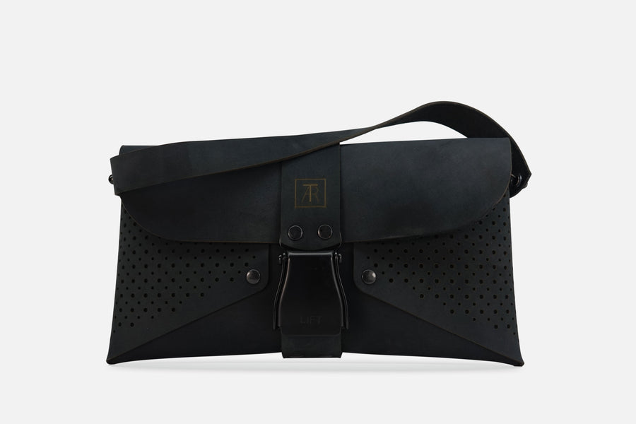 HANDTASCHE NUBUK BLACK/SCHWARZ