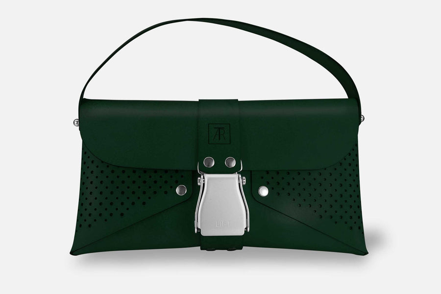 HANDTASCHE TOSCANA FOREST/SILBER