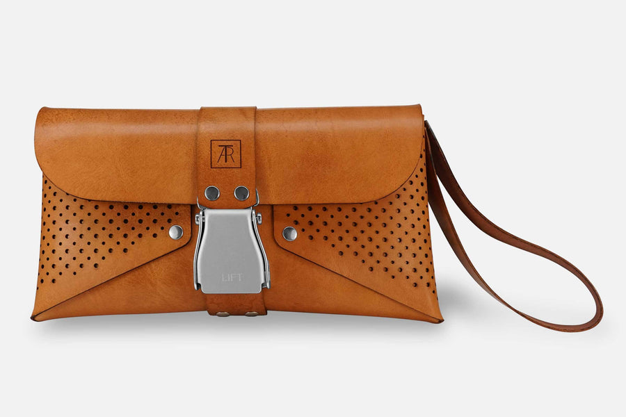 HANDTASCHE TOSCANA SAND/SILBER