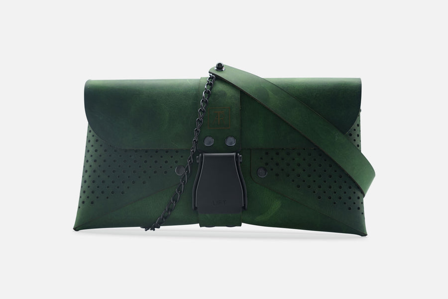 HANDTASCHE VINTAGE FOREST/SCHWARZ