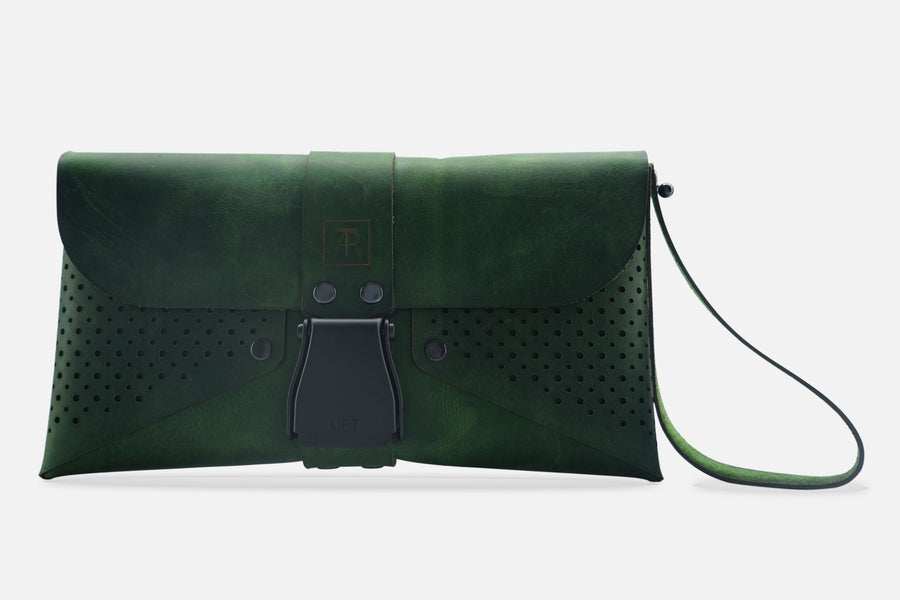 HANDTASCHE VINTAGE FOREST/SCHWARZ