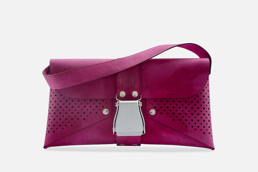 HANDTASCHE VINTAGE PINK/SILBER