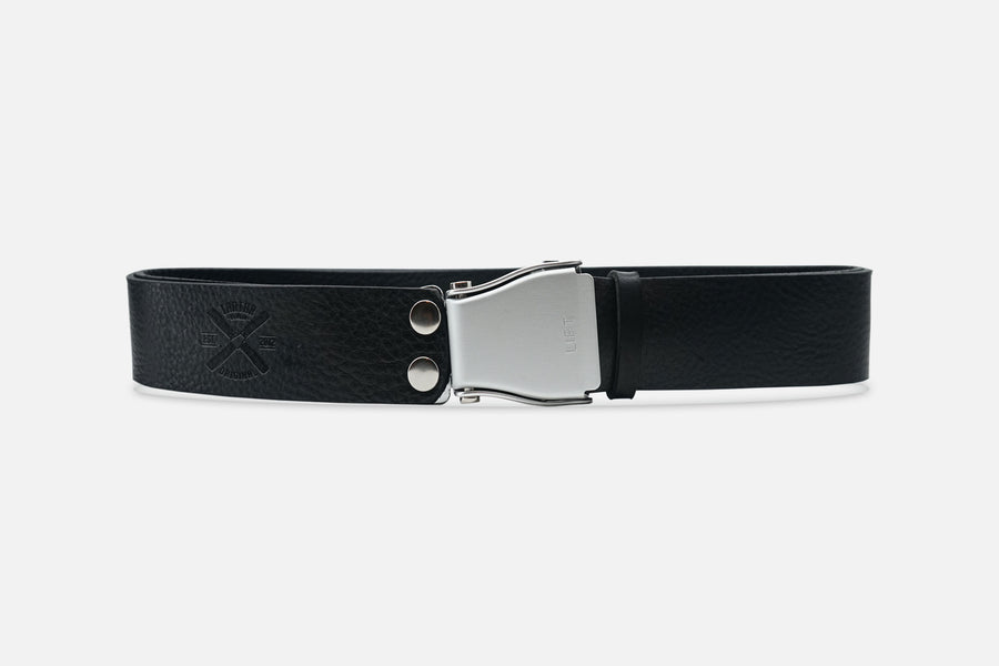 GÜRTEL BIG BLACK/SILBER