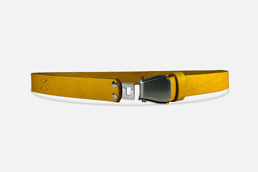 GÜRTEL SMALL MANGO/SILBER MATT