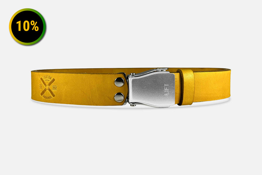 GÜRTEL STANDARD MANGO/ROH SILBER