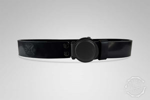 GÜRTEL RUNDSCHNALLE BLACK/SCHWARZ