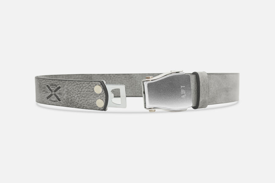 GÜRTEL STANDARD MOON/ROH SILBER