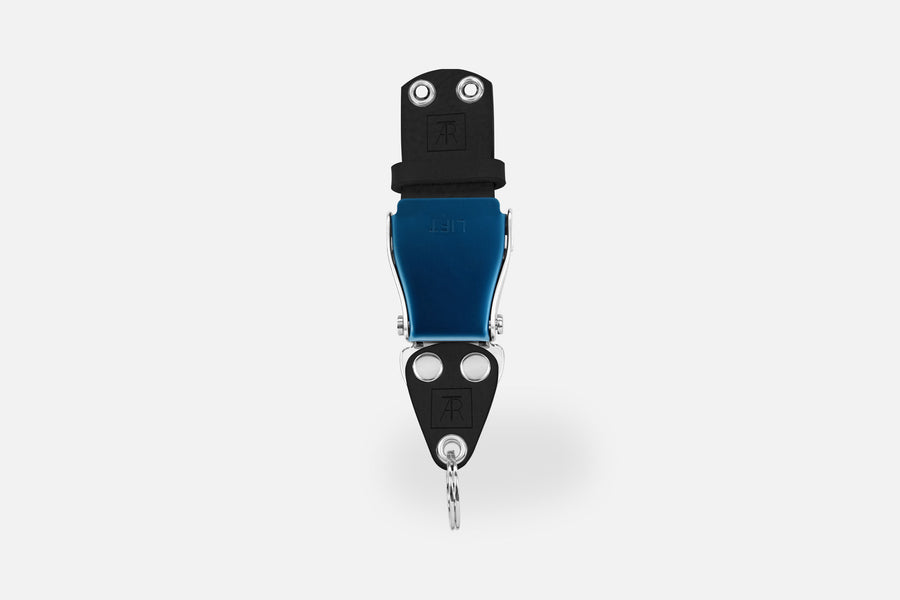 SCHLÜSSELHALTER (WAND) - BLACK/BLAU