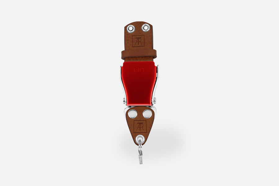 SCHLÜSSELHALTER (WAND) - CLASSIC/LACHSROT