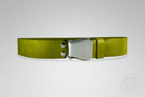 GÜRTEL BIG MATCHA/SILBER