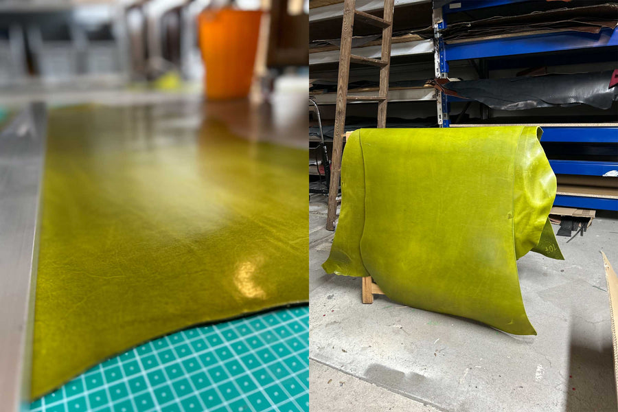 GÜRTEL SMALL MATCHA/SILBER MATT