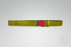 GÜRTEL SMALL MATCHA/ROT