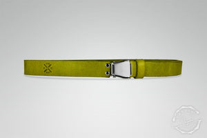 GÜRTEL SMALL MATCHA/SILBER GLÄNZEND
