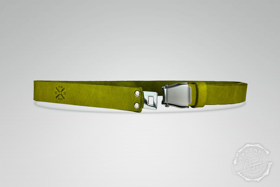 GÜRTEL SMALL MATCHA/SILBER MATT