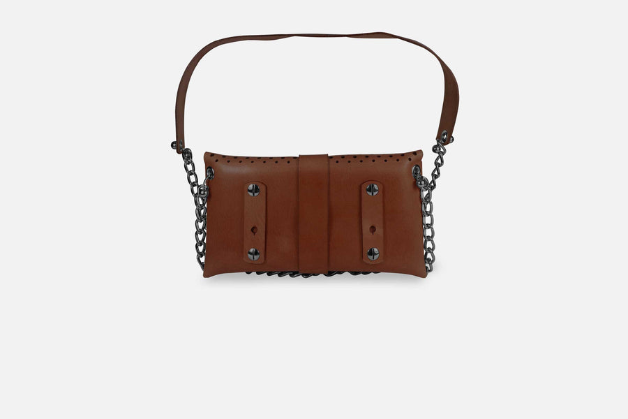 MINI BAG TOSCANA KASTANIE/SCHWARZ