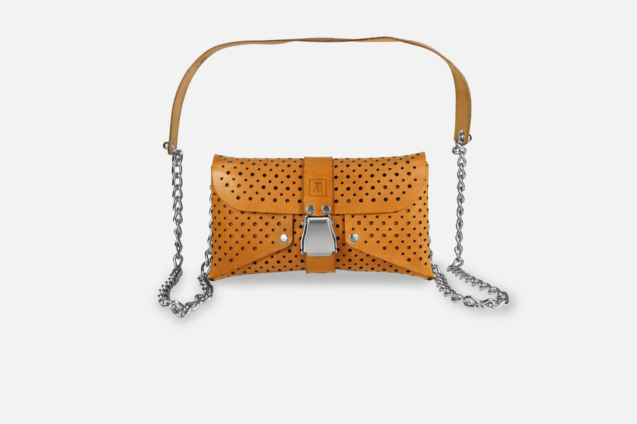 MINI BAG TOSCANA SAND/SILBER MATT