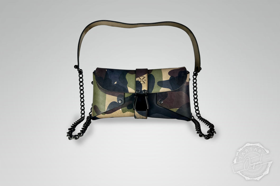 MINI BAG CAMOUFLAGE/SCHWARZ