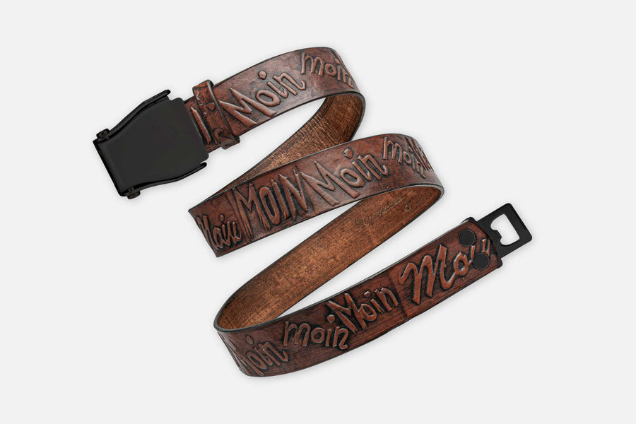 MOIN-GÜRTEL BRAUN CLASSIC/SCHWARZ