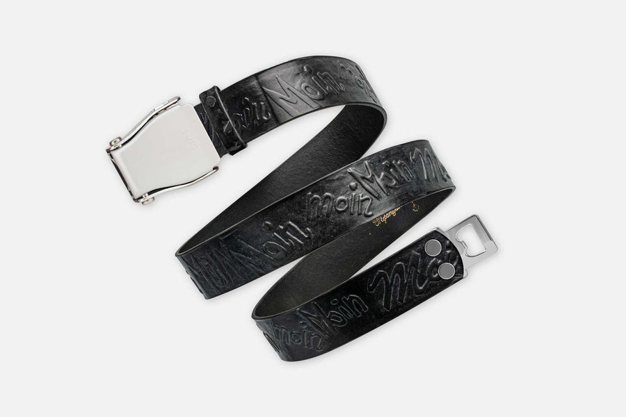 MOIN-GÜRTEL SCHWARZ/SILBER