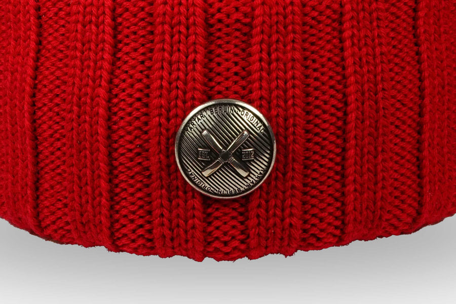 ROTE BEANIE MERINO