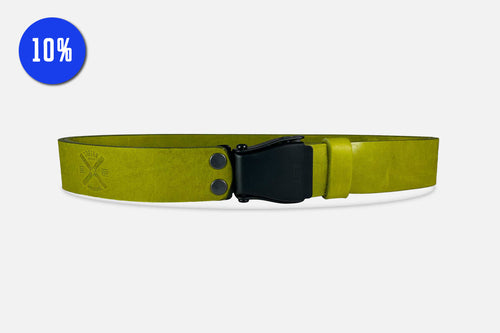 GÜRTEL STANDARD MATCHA/SCHWARZ