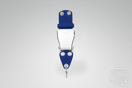 SCHLÜSSELHALTER (WAND) - BLUE/SILBER